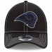 Men's Los Angeles Rams New Era Black Shock Stitch Neo 39THIRTY Flex Hat 2771974